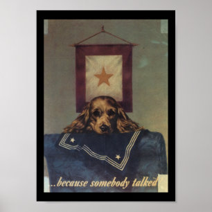 Póster Alguien habló de la Segunda Guerra Mundial