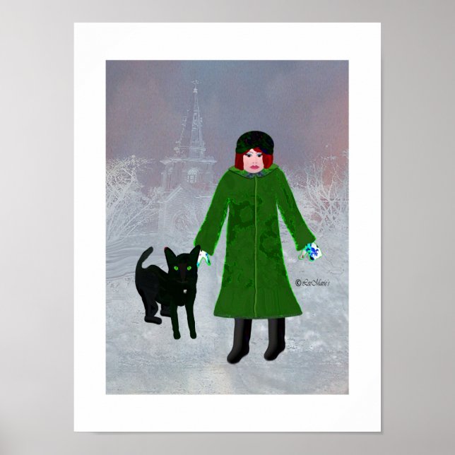 Póster Alguien me ama el diseño creativo de LeeMarie (Frente)