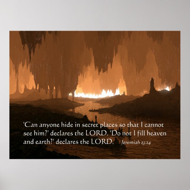 Póster ¿Alguien puede esconderse? (Frente)