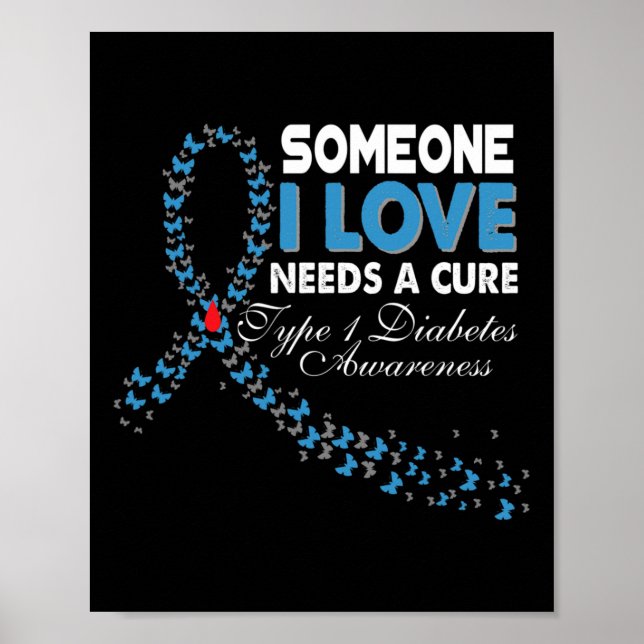 Póster Alguien Que Me Encanta Necesita Una Cura Para La D (Frente)