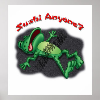 Póster ¿Alguien sushi?
