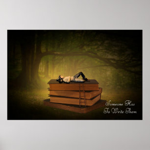 Póster Alguien tiene que escribirlos