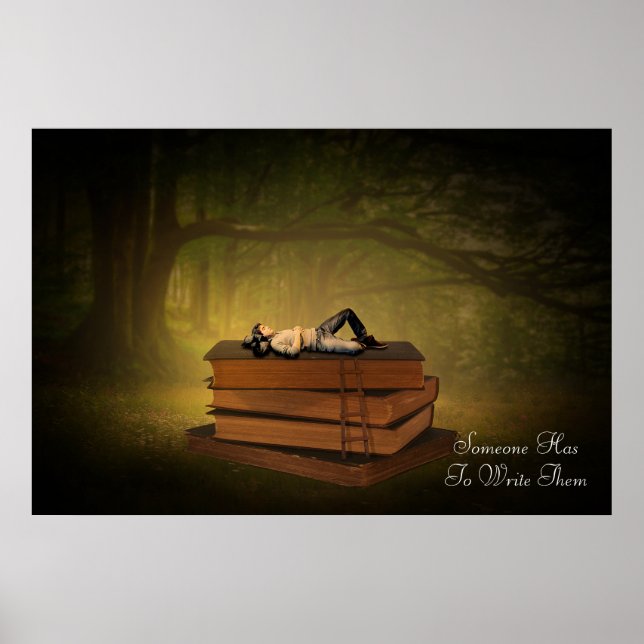 Póster Alguien tiene que escribirlos (Frente)