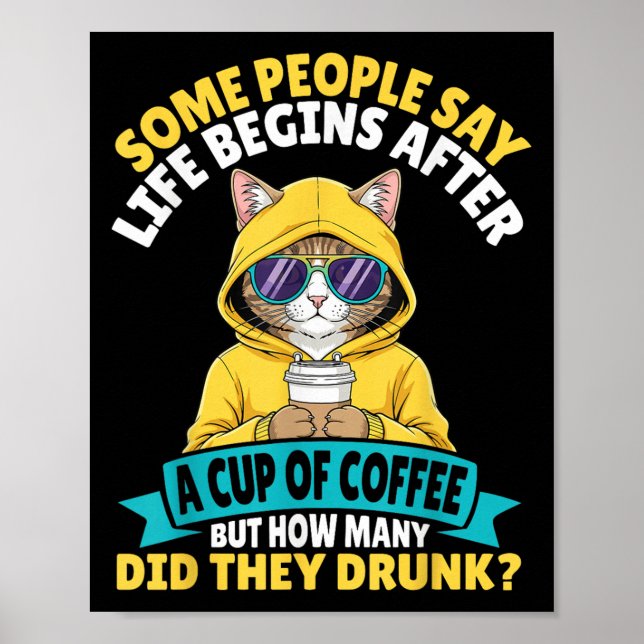 Póster Algunas Personas Dicen Que La Vida Comienza Despué (Frente)