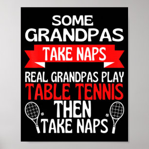 Póster Algunos abuelitos toman Naps Real Grandpas Play Ta