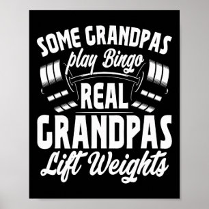 Póster Algunos Abuelos Juegan Bingo Real Grandp Lift Peso