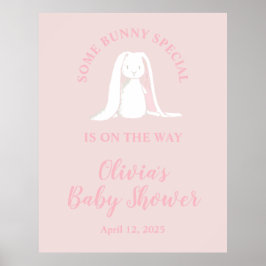 Póster Algunos Bunny Special Baby Shower