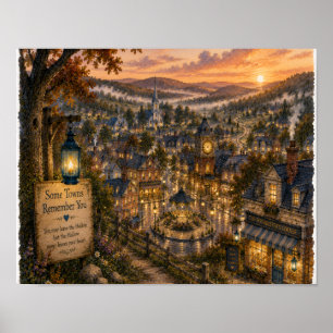 Póster Algunos pueblos te recuerdan, Placa RH-WC-015