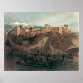 Póster Alhambra Granada