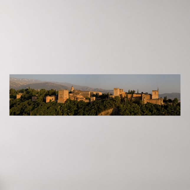 Póster Alhambra Panorama (Frente)