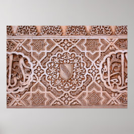 Póster Alhambra Tile Poster