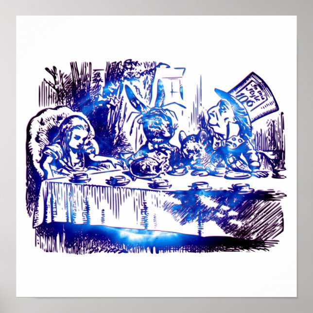 Póster Alice Blue Nova (Frente)