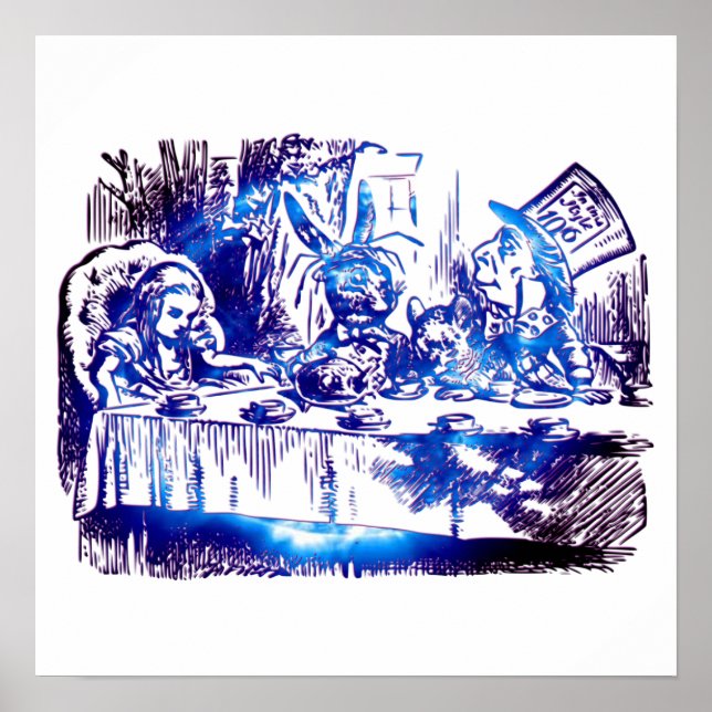 Póster Alice Blue Nova (Frente)