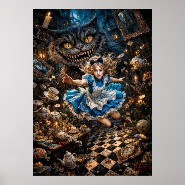 Póster Alice: Down the Hole (Frente)