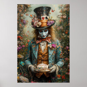 Póster Alice en el País de las Maravillas Sombrerero Loco