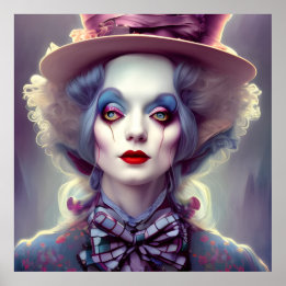 Póster Alice ES el sombrerero