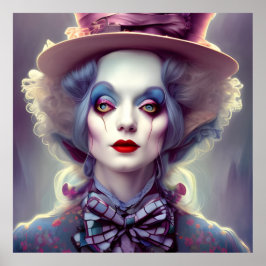 Póster Alice ES el sombrerero