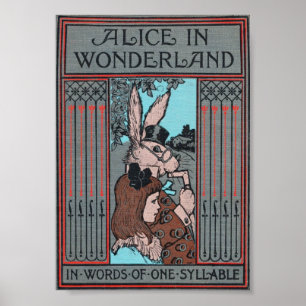 Póster Alice In Wonderland