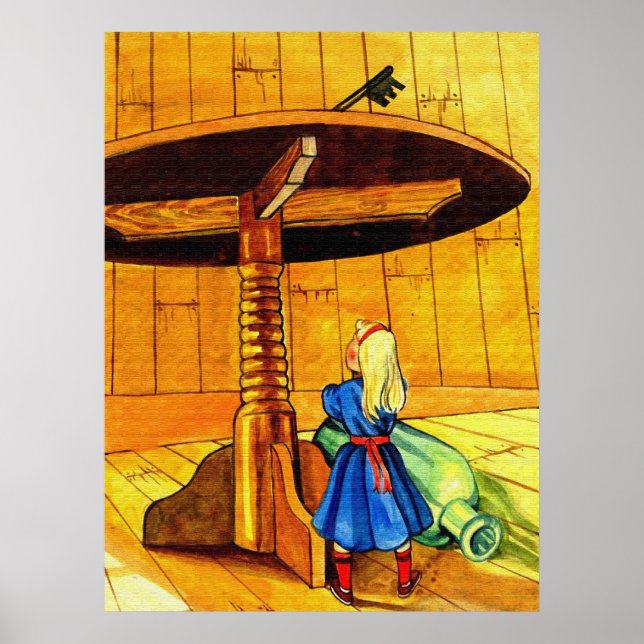 Póster Alice In Wonderland (Frente)