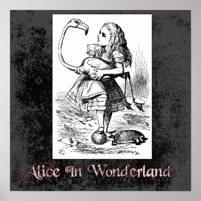 Póster Alice In Wonderland 39 Poster (Frente)