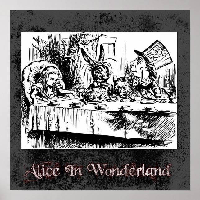 Póster Alice In Wonderland 41 Poster (Frente)