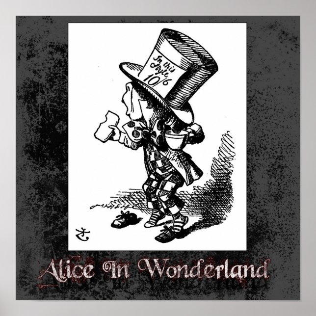 Póster Alice In Wonderland 43 Poster (Frente)