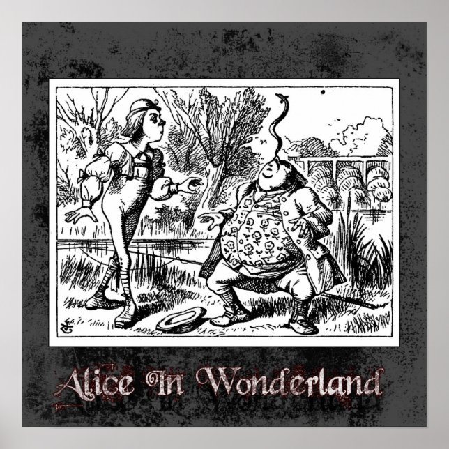 Póster Alice In Wonderland 5 Poster (Frente)