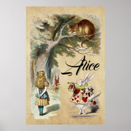 Póster Alice in Wonderland Art Print, Herald - ALICE