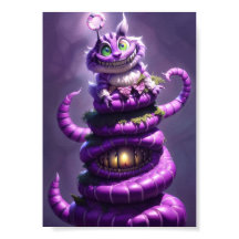 Alice in wonderland cat poster