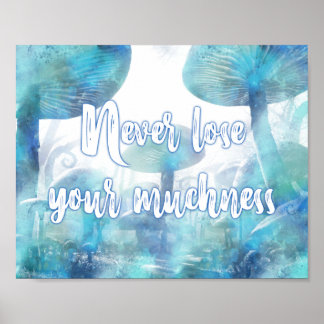 Póster Alice in Wonderland Muchness Horizontal Print