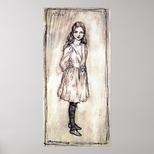 Póster Alice In Wonderland Poster