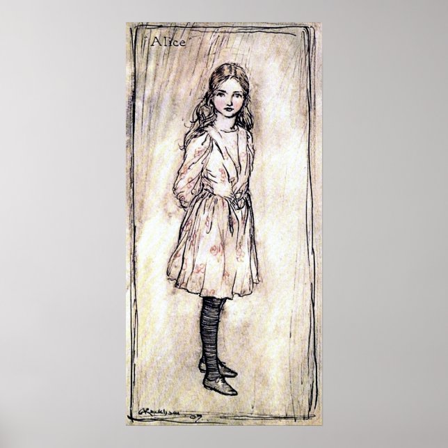 Póster Alice In Wonderland Poster (Frente)