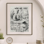 Póster Alice In Wonderland Poster<br><div class="desc">Poster de Alice In Wonderland - Llena de encanto y carácter, esta imagen vintage de Alicia hablando con Absolem, la oruga, en el país de las maravillas le dará el toque decorativo perfecto a su espacio vital o zona de entretenimiento. Por qué no ponerlo en la biblioteca para añadir ambiente...</div>