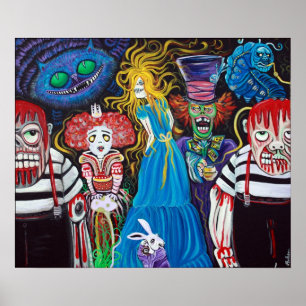 Póster Alice in Zombie  Poster