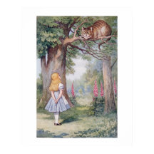 Alice y el gato de Cheshire,