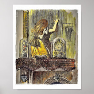 Póster Alicia bajo el manto