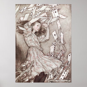 Póster Alicia en aventuras en el país de las maravillas