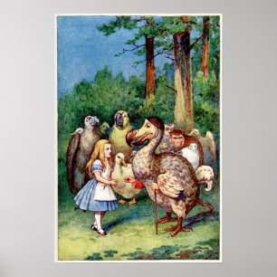 Póster Alicia en el país de las maravillas