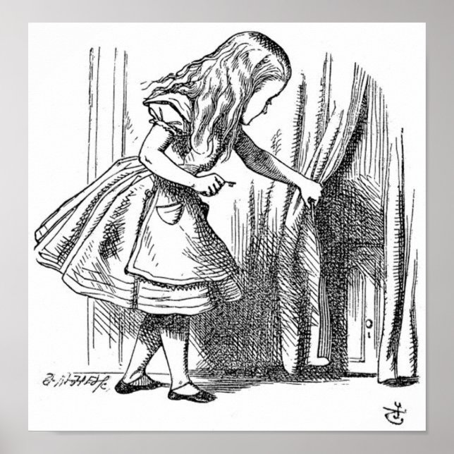 Póster Alicia en el país de las maravillas (Frente)