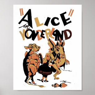 PÓSTER ALICIA EN EL PAÍS DE LAS MARAVILLAS