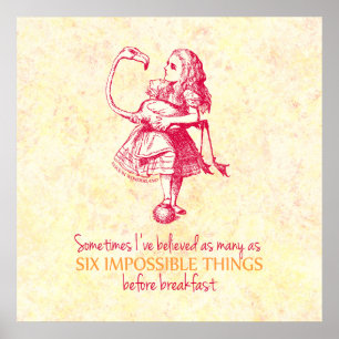 Póster Alicia en el país de las maravillas