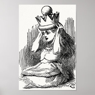 Póster Alicia en el país de las maravillas - Alicia encue