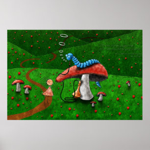 Póster Alicia en el país de las maravillas - consejo de