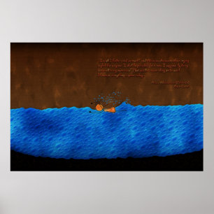 Póster Alicia en el país de las maravillas - El charco de