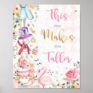 Póster Alicia En El País De Las Maravillas Este Te Hace M