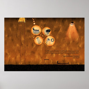 Póster Alicia en el país de las maravillas - más curioso