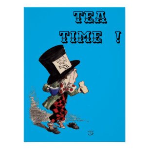 Póster Alicia en el País de las Maravillas - Odio Loco - 