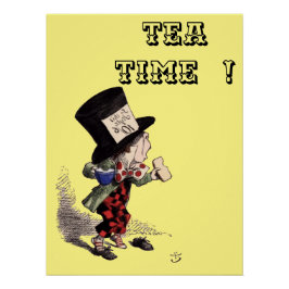 Póster Alicia en el País de las Maravillas - Odio Loco -