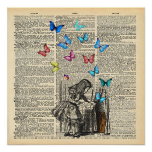 Póster Alicia En El País De Las Maravillas - Que Empiece 