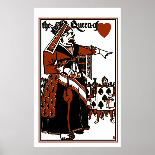 Póster Alicia En El País De Las Maravillas; Una Obra. Rei (Frente)